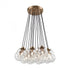 Elk Boudreaux 17 Light Chandelier In Satin Brass Model: 14466/17