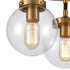 Elk Boudreaux 3 Light Semi Flush Mount In Matte Model: 15342/3