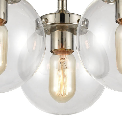Elk Boudreaux 3 Light Semi Flush Mount In Matte Model: 15352/3