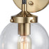 Elk Boudreaux 3 Light Vanity Lamp In Matte Black Model: 14428/3