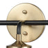 Elk Boudreaux 3 Light Vanity Lamp In Matte Black Model: 14428/3