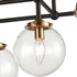 Elk Boudreaux 8 Light Semi Flush Mount In Matte Model: 15437/8