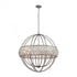 Elk Bradington 8 Light Chandlier In Weathered Model: 11095/8