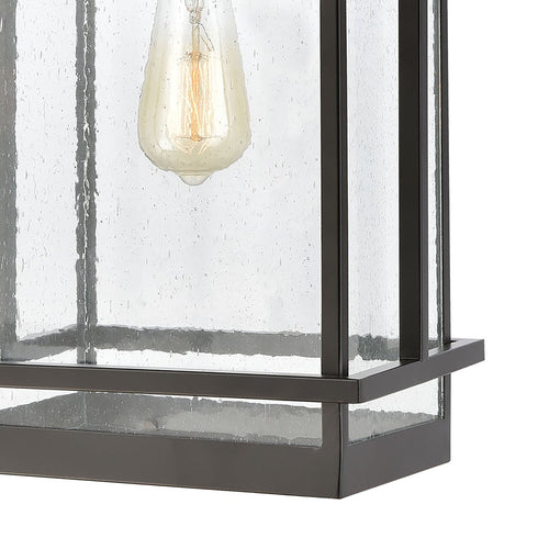 Elk Breckenridge 1 Light Sconce In Matte Black Model: 46762/1