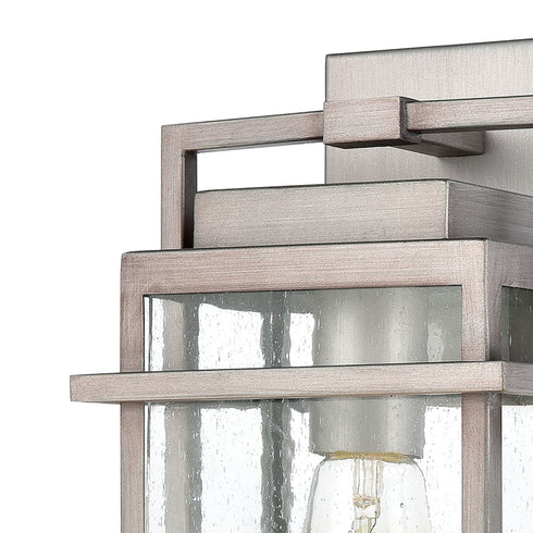 Elk Breckenridge 1 Light Sconce In Weathered Zinc Model: 46770/1