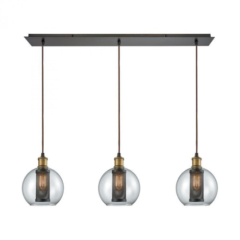 Elk Bremington 3 Light Linear Mini Pendant Model: 14530/3LP