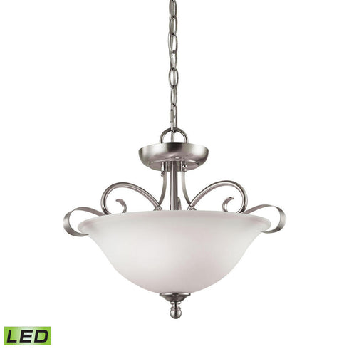 Elk Brighton Semi Flush Mount Model: 1002CS/20-LED