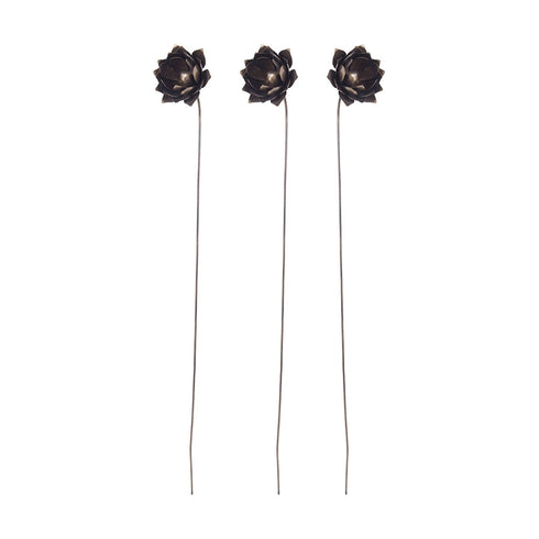 Elk Bronze Bud Blossom Stem (set Of 3) Model: 7159-034/S3