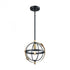 Elk Caldwell 1 Light Mini Pendant In Matte Black Model: 15284/1