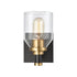 Elk Cambria 1 Light Vanity Light In Matte Black Model: 15391/1