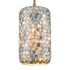 Elk Capri 1 Light Mini Pendant In Satin Nickel Model: 10552/1