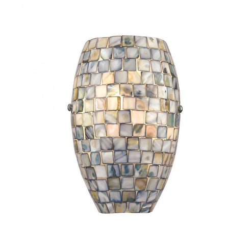 Elk Capri 1 Light Sconce In Satin Nickel With Model: 10550/1