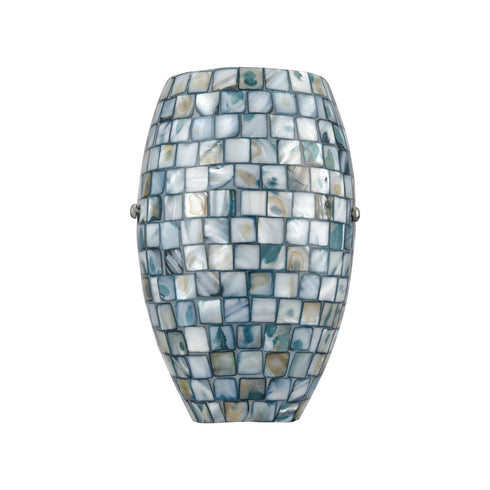 Elk Capri 1 Light Sconce In Satin Nickel With Model: 10550/1