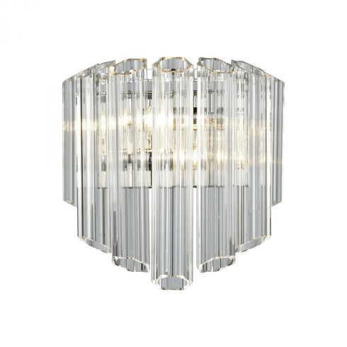 Elk Carrington 2 Light Sconce In Polished Chrome Model: 46310/2