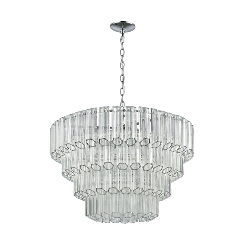 Elk Carrington 7 Light Chandlier In Polished Model: 46313/7