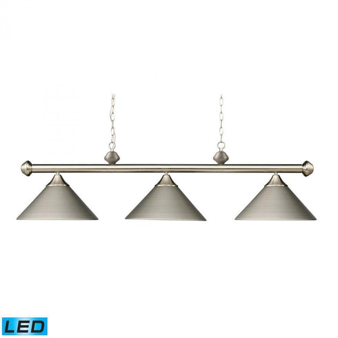 Elk Casual Traditions 3 Light Island Light In Model: 168-SN-LED