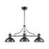 Elk Chadwick 1 Light Island Light In Black Nickel Model: 66605-3