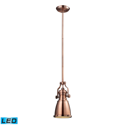 Elk Chadwick 1 Light Mini Pendant In Antique Model: 66149-1-LED