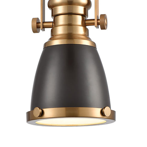 Elk Chadwick 1 Light Mini Pendant In Oil Rubbed Model: 66579-1