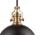 Elk Chadwick 1 Light Pendant In Oil Rubbed Bronze Model: 66618-1