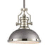 Elk Chadwick 1 Light Pendant In Weathered Zinc Model: 67235-1