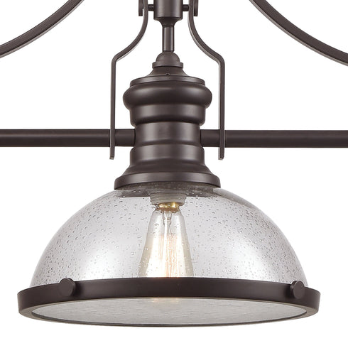 Elk Chadwick 3 Light Island Light In Oil Rubbed Model: 66535-3