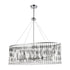 Elk Chamelon 6 Light Linear Chandelier In Model: 15383/6