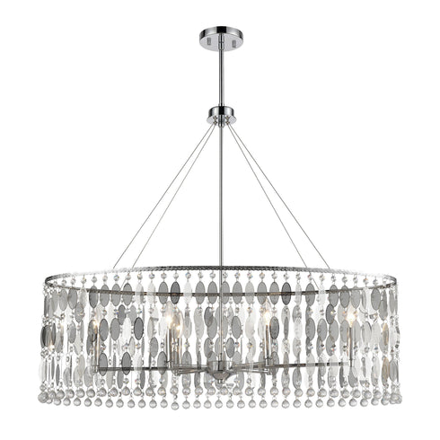 Elk Chamelon 6 Light Linear Chandelier In Model: 15383/6
