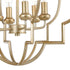 Elk Chandette 6 Light Chandlier In Aged Silver Model: 31808/6
