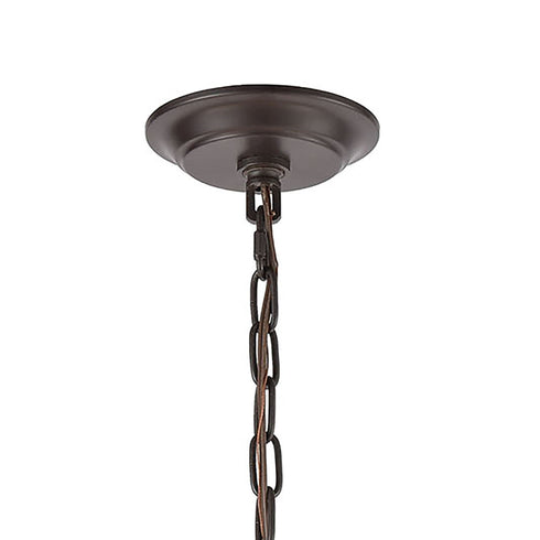 Elk Chandette 6 Light Chandlier In Oil Rubbed Model: 31818/6