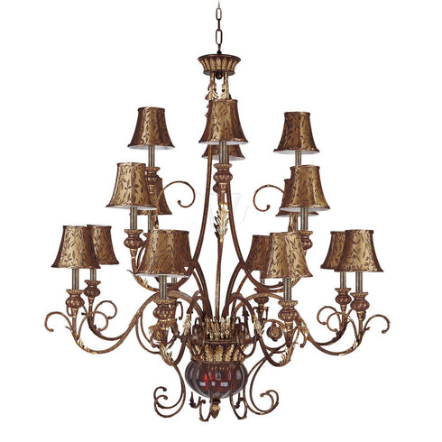 Elk Charlotte Chandelier Model: 328-GC-SH13