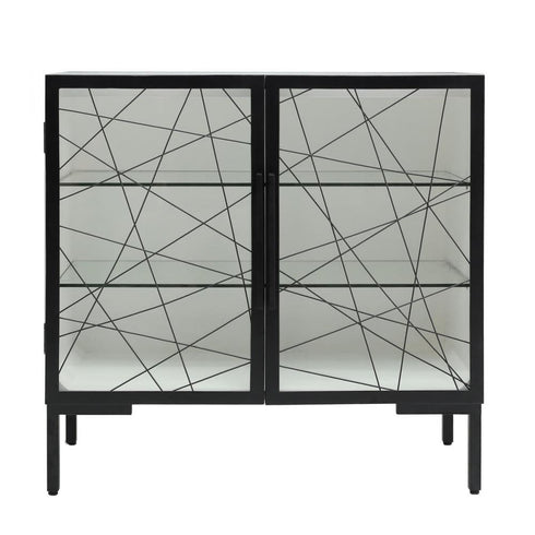 Elk Checkmate Cabinet Credenza Model: S0075-9861