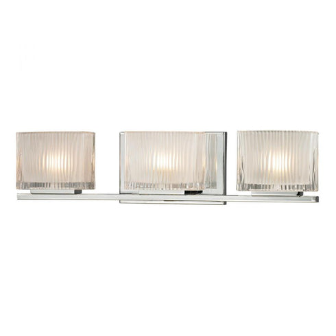 Elk Chiseled Glass Vanity Light Model: 11622/3