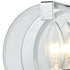 Elk Clasped Glass 1 Light Vanity Sconce In Model: 81340/1