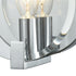 Elk Clasped Glass 1 Light Vanity Sconce In Model: 81340/1