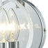 Elk Clasped Glass 1 Light Vanity Sconce In Model: 81340/1