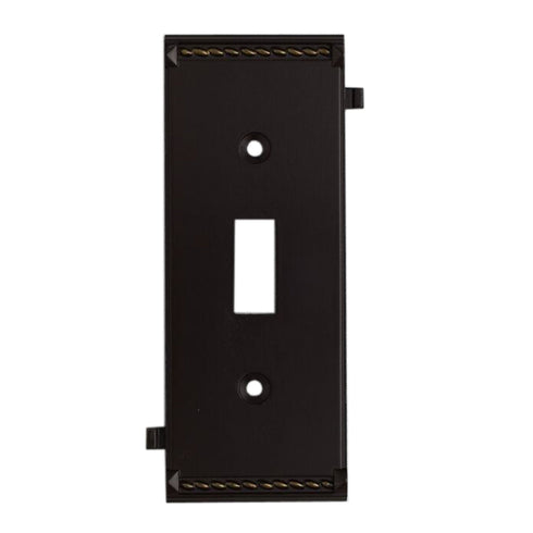 Elk Clickplates Middle Switch Plate In Aged Model: 2504AGB