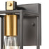 Elk Cloe 1 Light Vanity Light In Matte Black Model: 46630/1