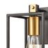 Elk Cloe 1 Light Vanity Light In Matte Black Model: 46630/1
