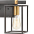 Elk Cloe 2 Light Vanity Light In Matte Black Model: 46631/2