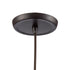 Elk Coastal Inlet 1 Light Mini Pendant In Oiled Model: 10715/1