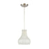 Elk Coastal Scallop 1 Light Mini Pendant In Satin Model: 30160/1