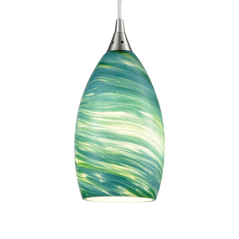 Elk Collanino 1 Light Mini Pendant In Satin Model: 10650/1