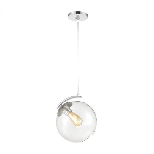 Elk Collective 1 Light Mini Pendant In Polished Model: 32361/1