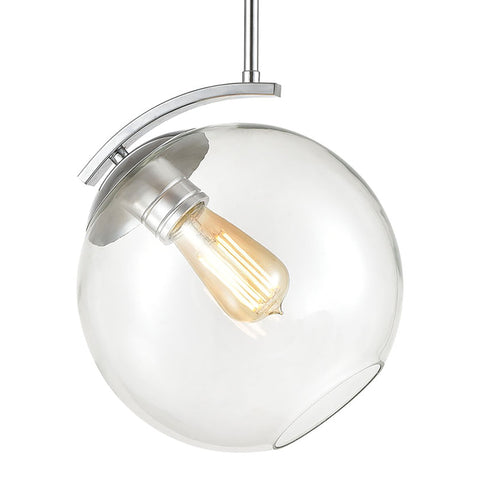 Elk Collective 1 Light Mini Pendant In Polished Model: 32361/1