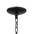 Elk Collins 6 Light Chandelier In Matte Black Model: 81274/6