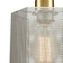 Elk Compartir 1 Light Mini Pendant In Satin Brass Model: 21112/1