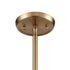 Elk Compartir 7 Light Chandlier In Satin Brass Model: 21113/7