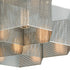 Elk Compartir 7 Light Semi Flush Mount In Satin Model: 21109/7