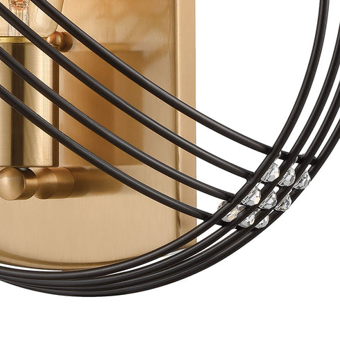 Elk Concentric 1 Light Sconce In Oil Rubbed Model: 11190/1